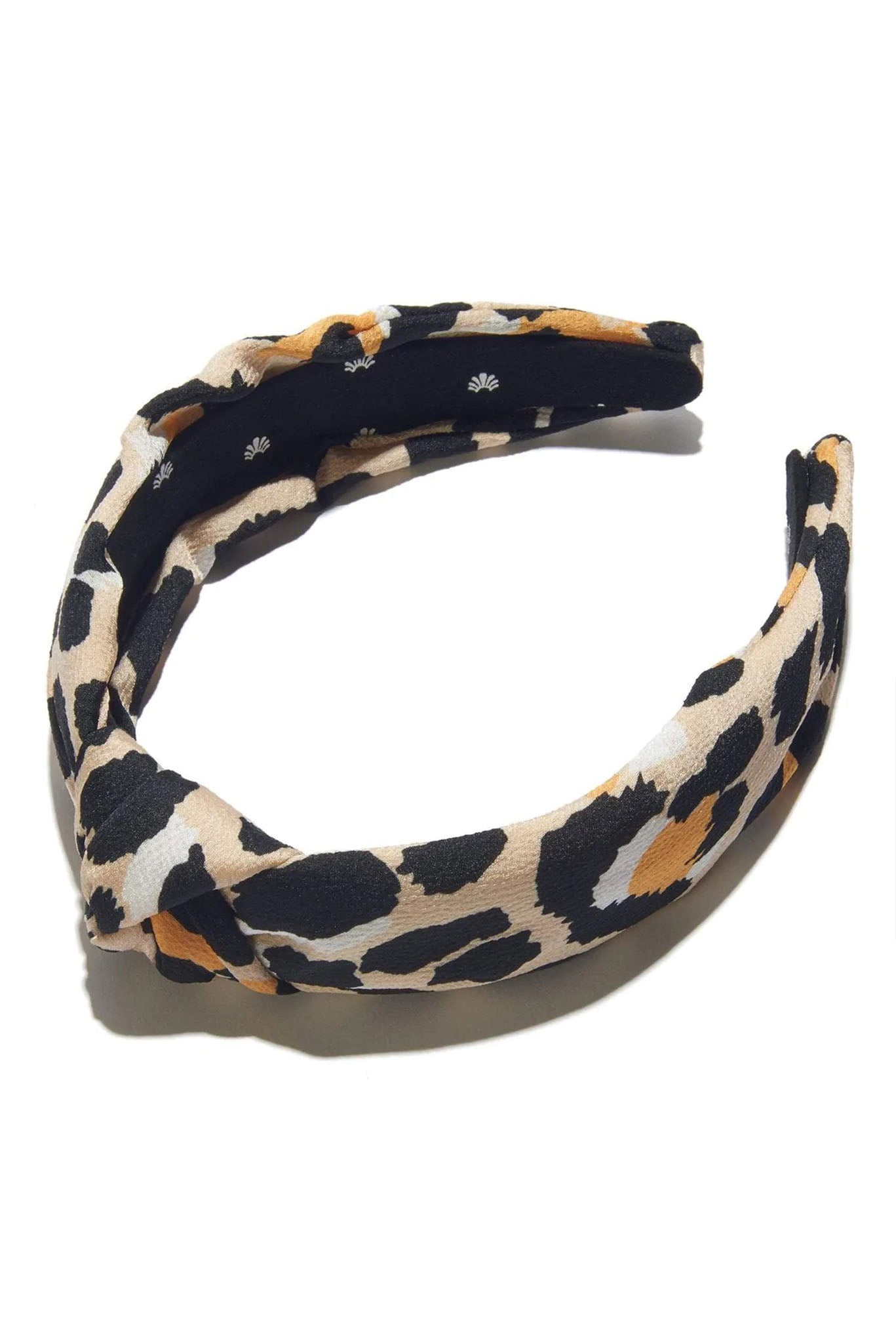 Silk Leopard Print Headband